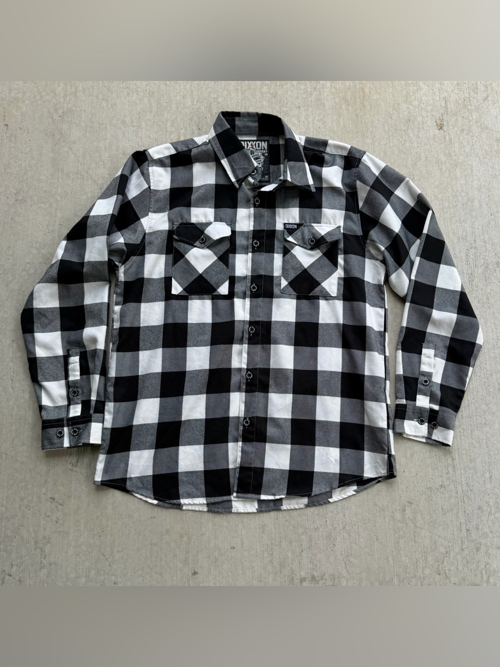 Dixxon Flannel Co Shirt The Gringo Men Size Large Buffalo Plaid
